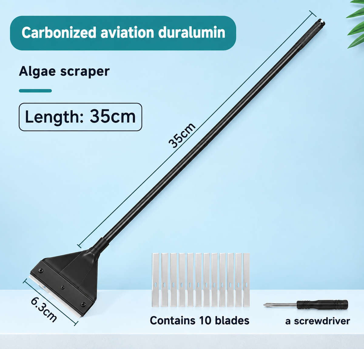 Long-Handle Algae Scraper