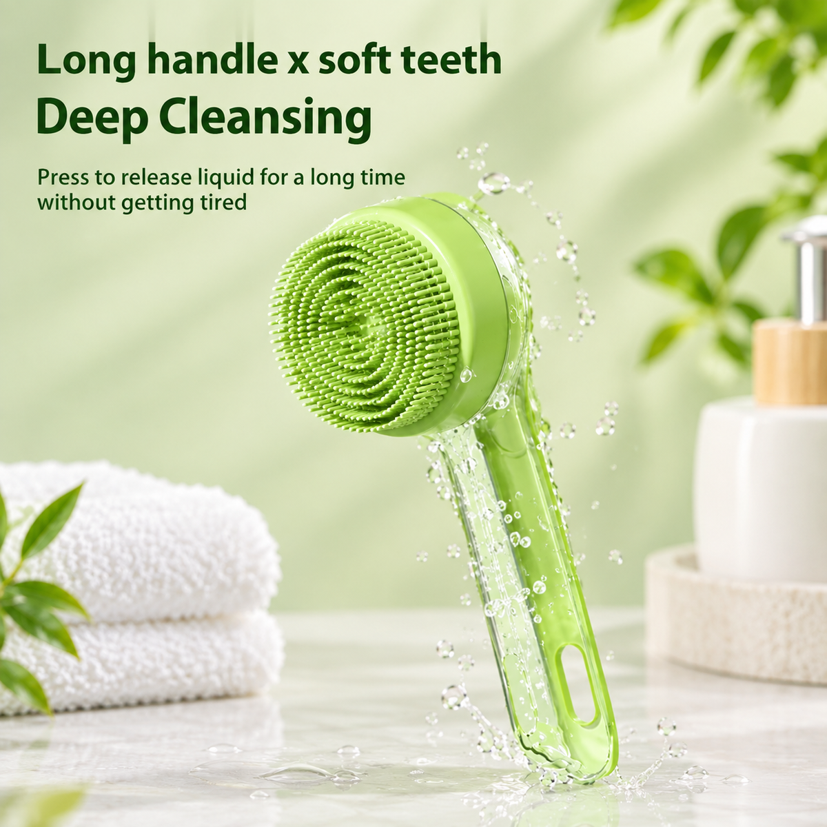 Silicone Pet Bath Brush